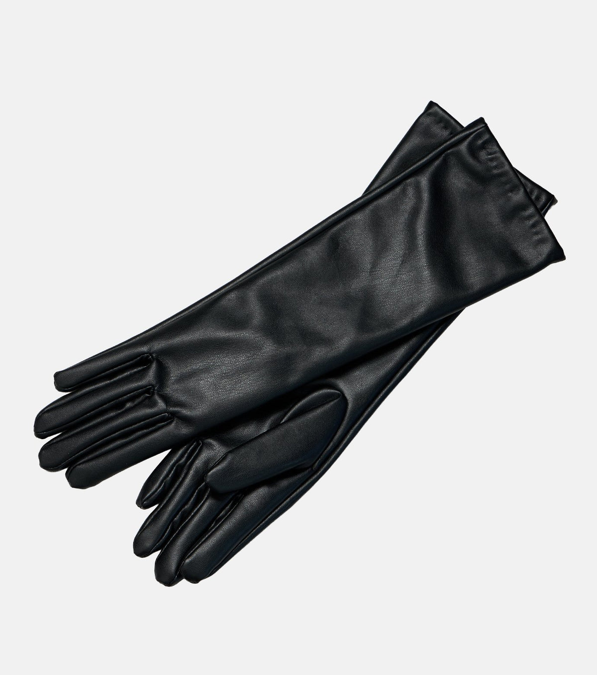 Faux Leather Gloves