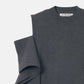 Cold Shoulder Knit Top