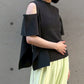 Cold Shoulder Knit Top