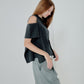 Cold Shoulder Knit Top
