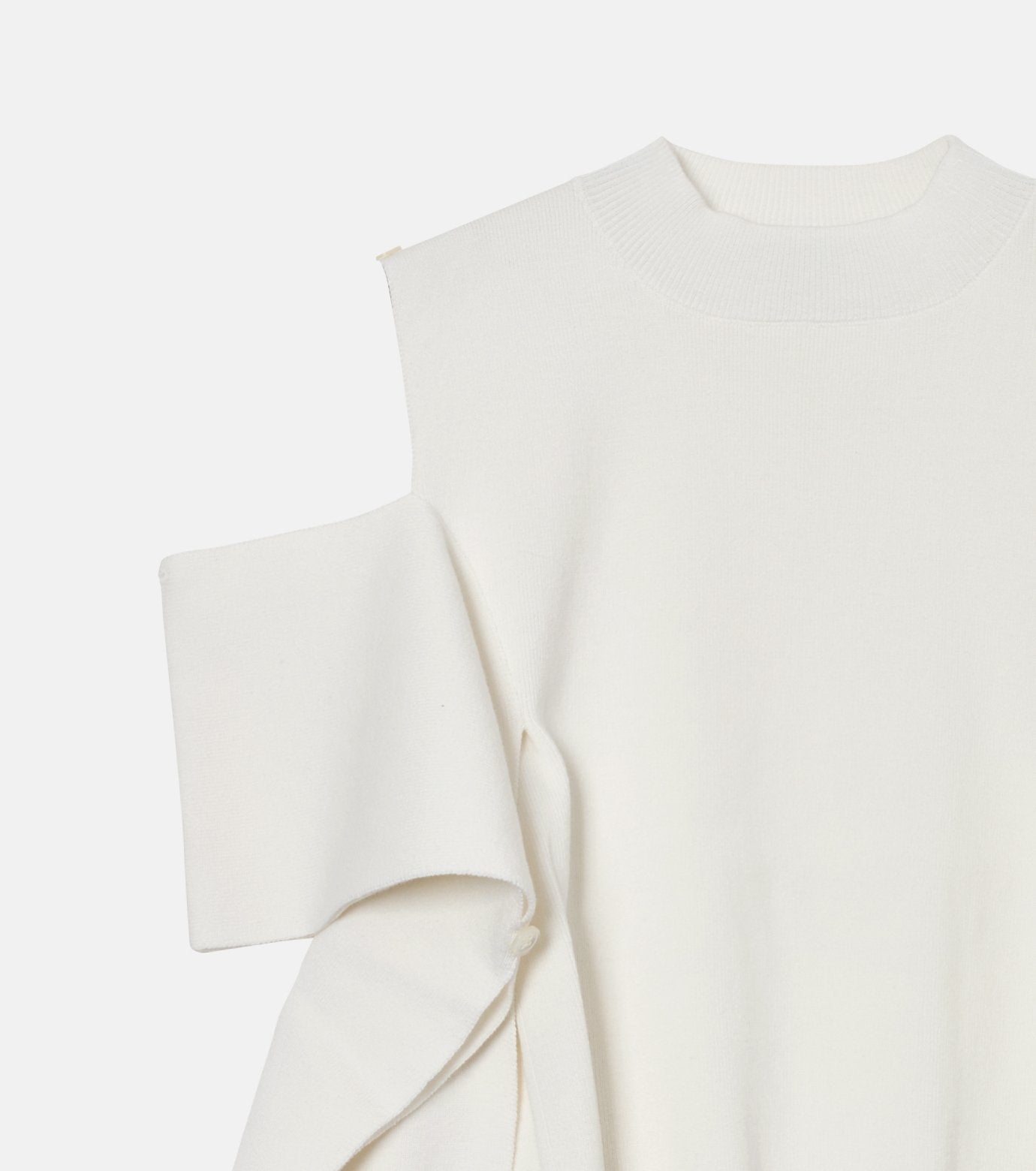 Cold Shoulder Knit Top