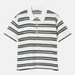 Sheer Striped Polo Knit