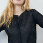 Floral Jacquard Cardigan