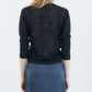 Floral Jacquard Cardigan