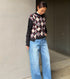 Argyle Knit Pullover