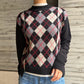 Argyle Knit Pullover