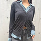 Trompe-l'oeil Cardigan