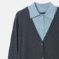Trompe-l'oeil Cardigan