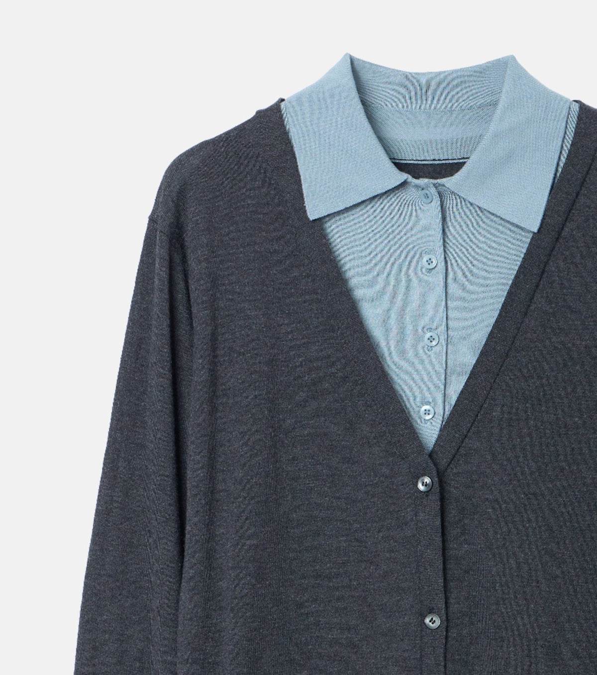 Trompe-l'oeil Cardigan