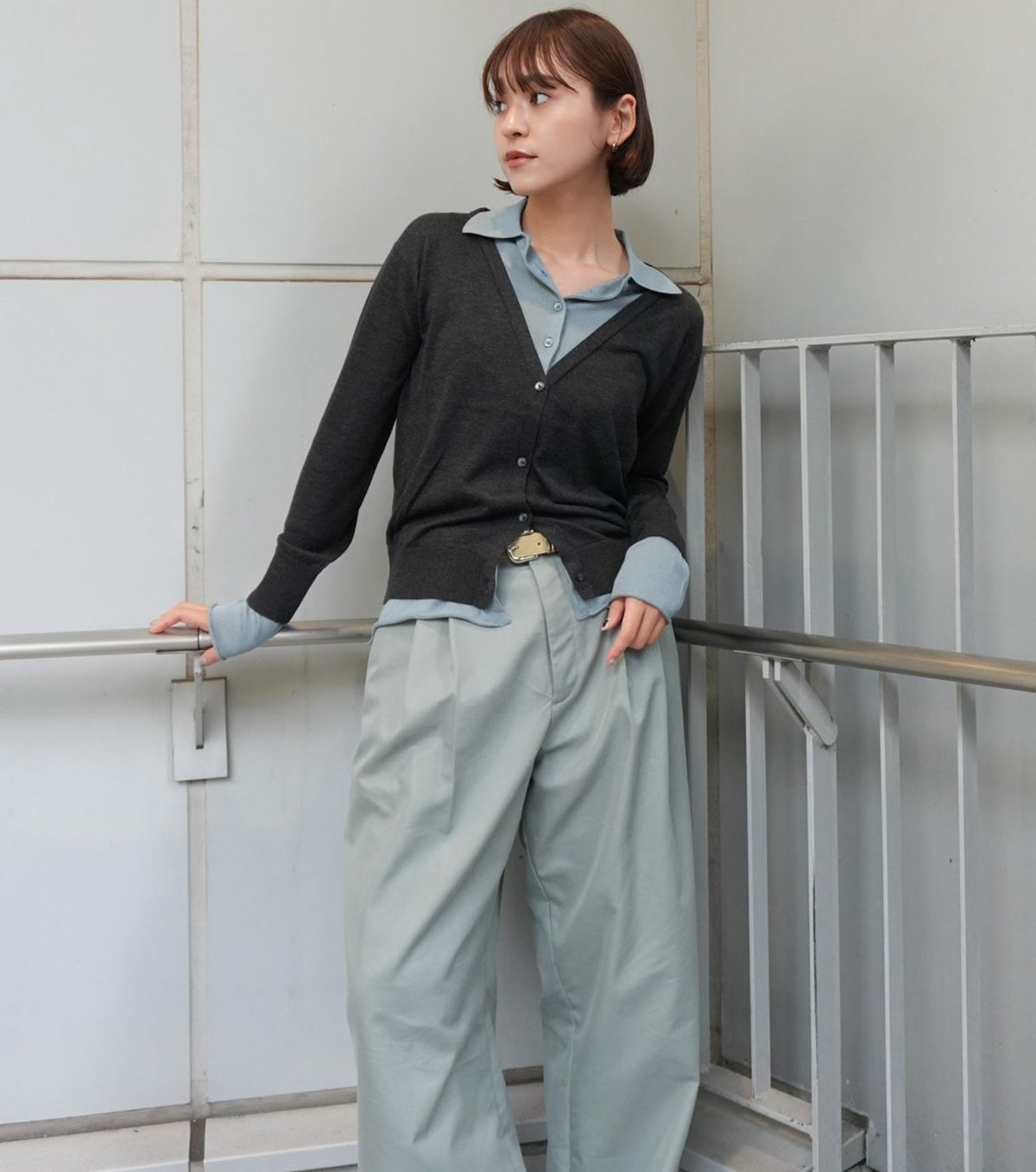 Trompe-l'oeil Cardigan