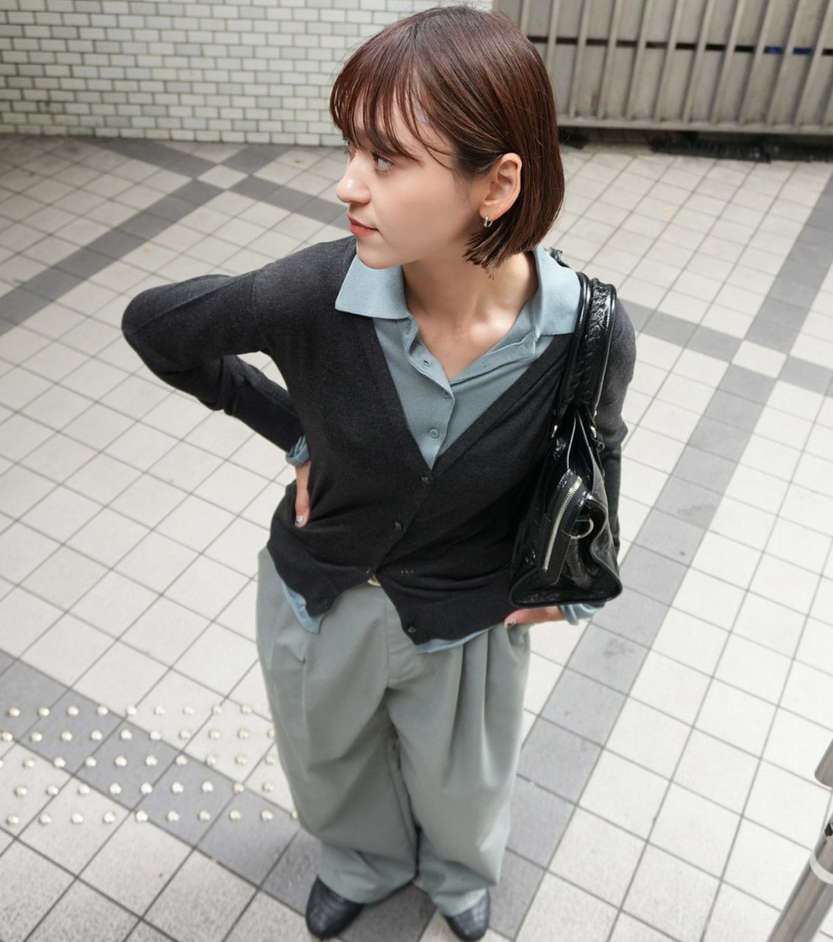 Trompe-l'oeil Cardigan
