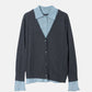 Trompe-l'oeil Cardigan