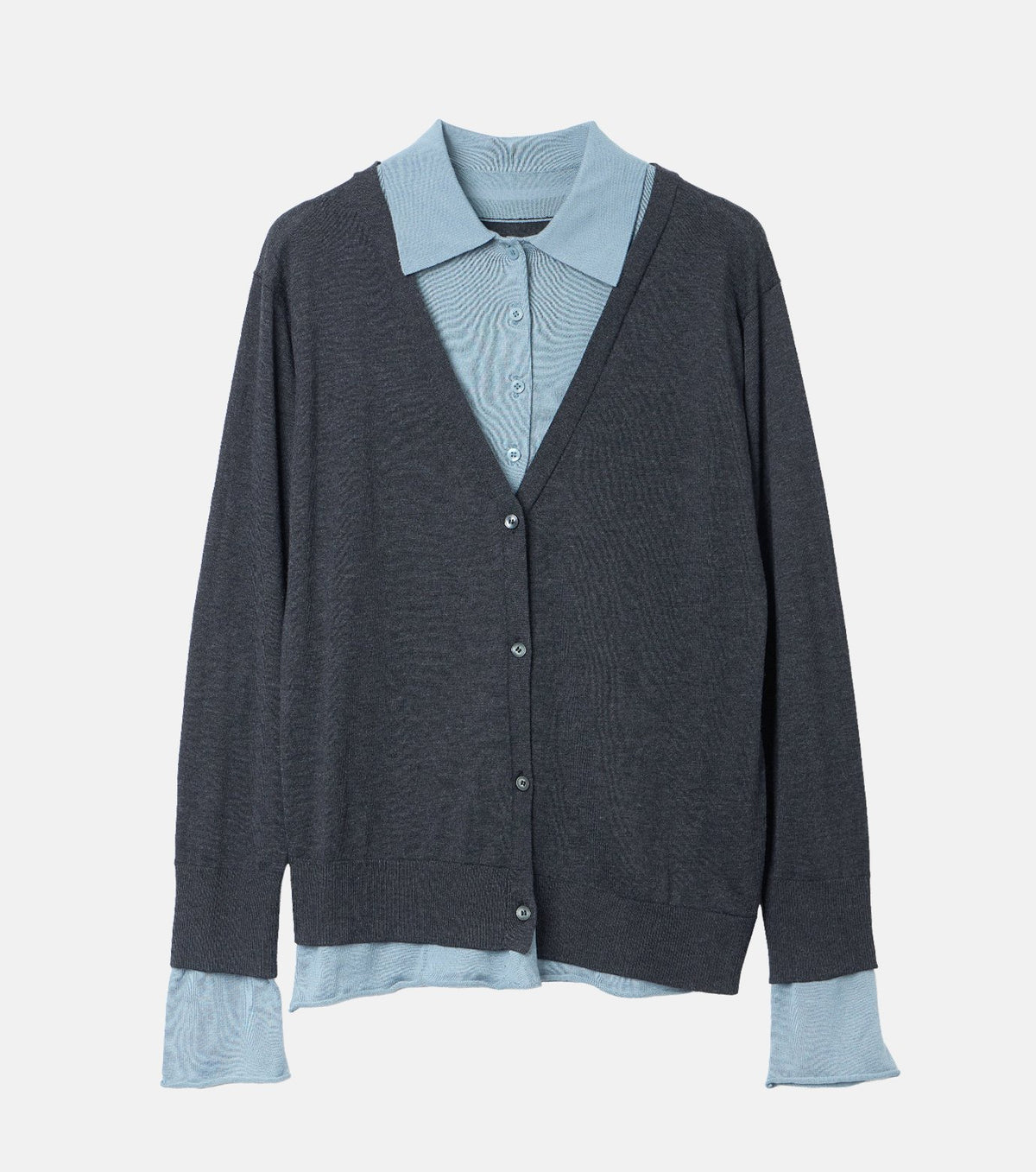 Trompe-l'oeil Cardigan