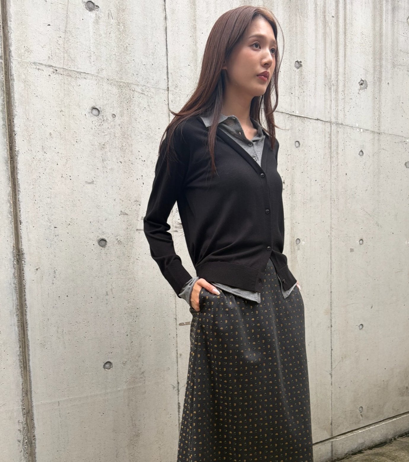 Trompe-l'oeil Cardigan