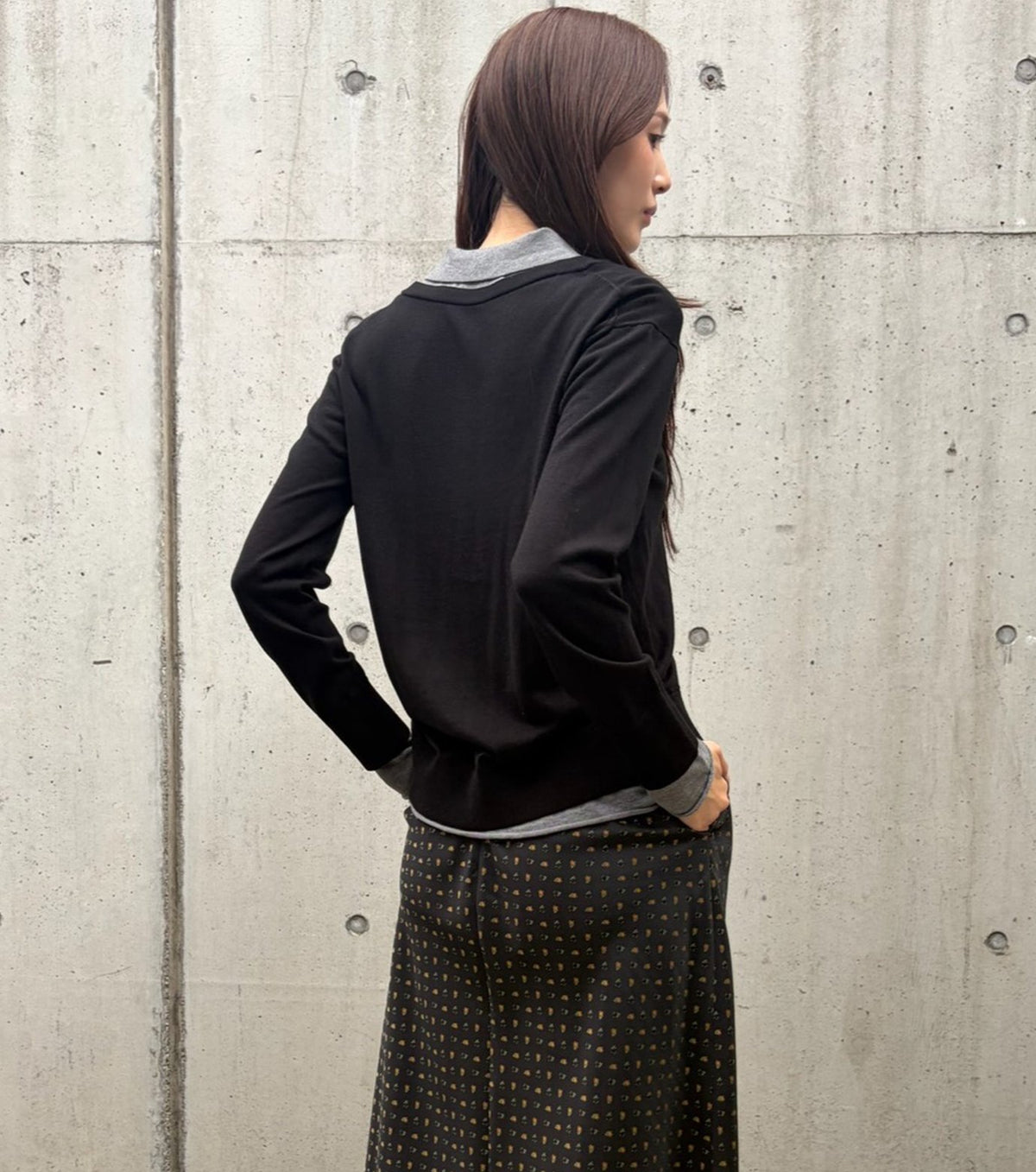 Trompe-l'oeil Cardigan