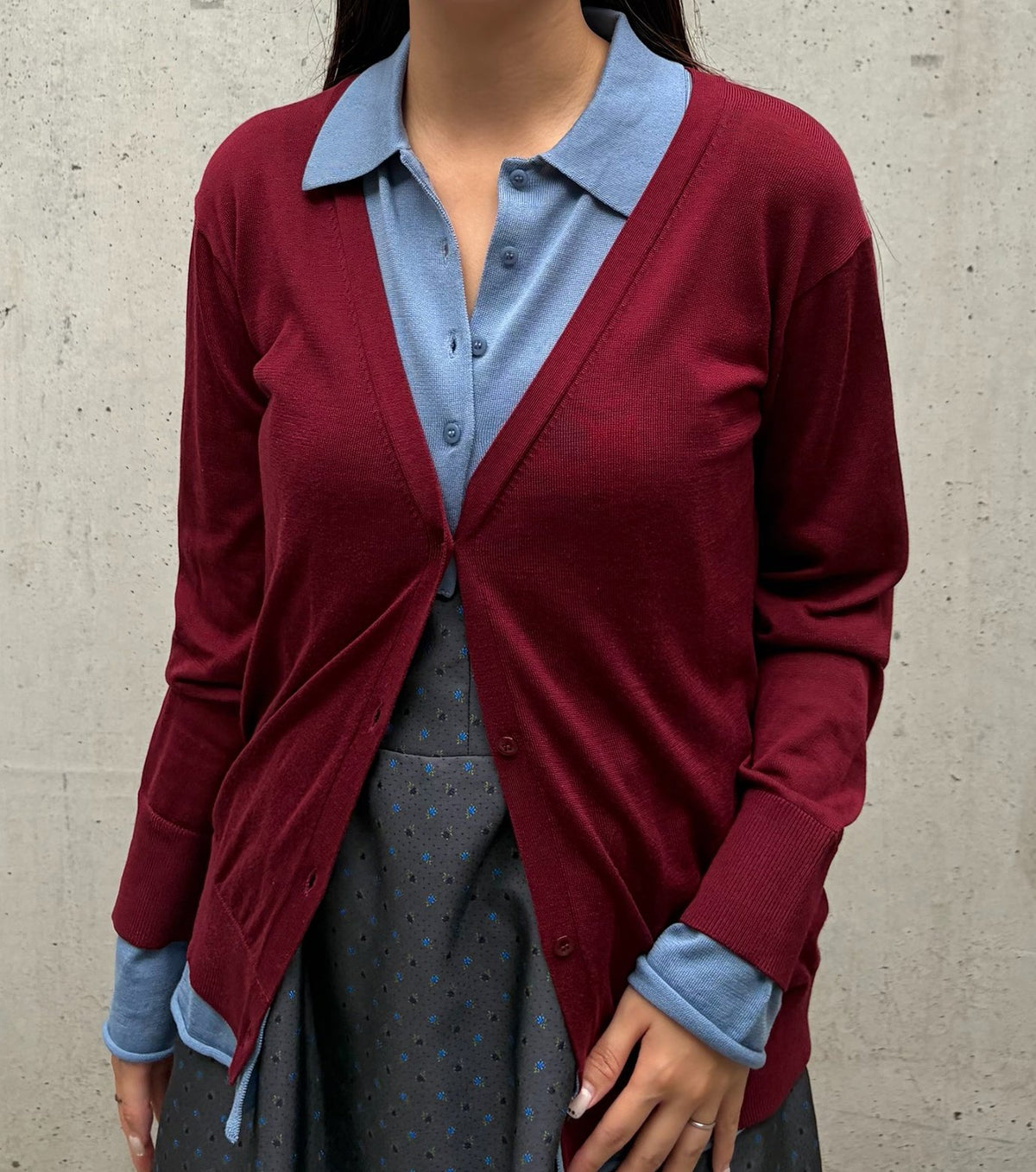 Trompe-l'oeil Cardigan