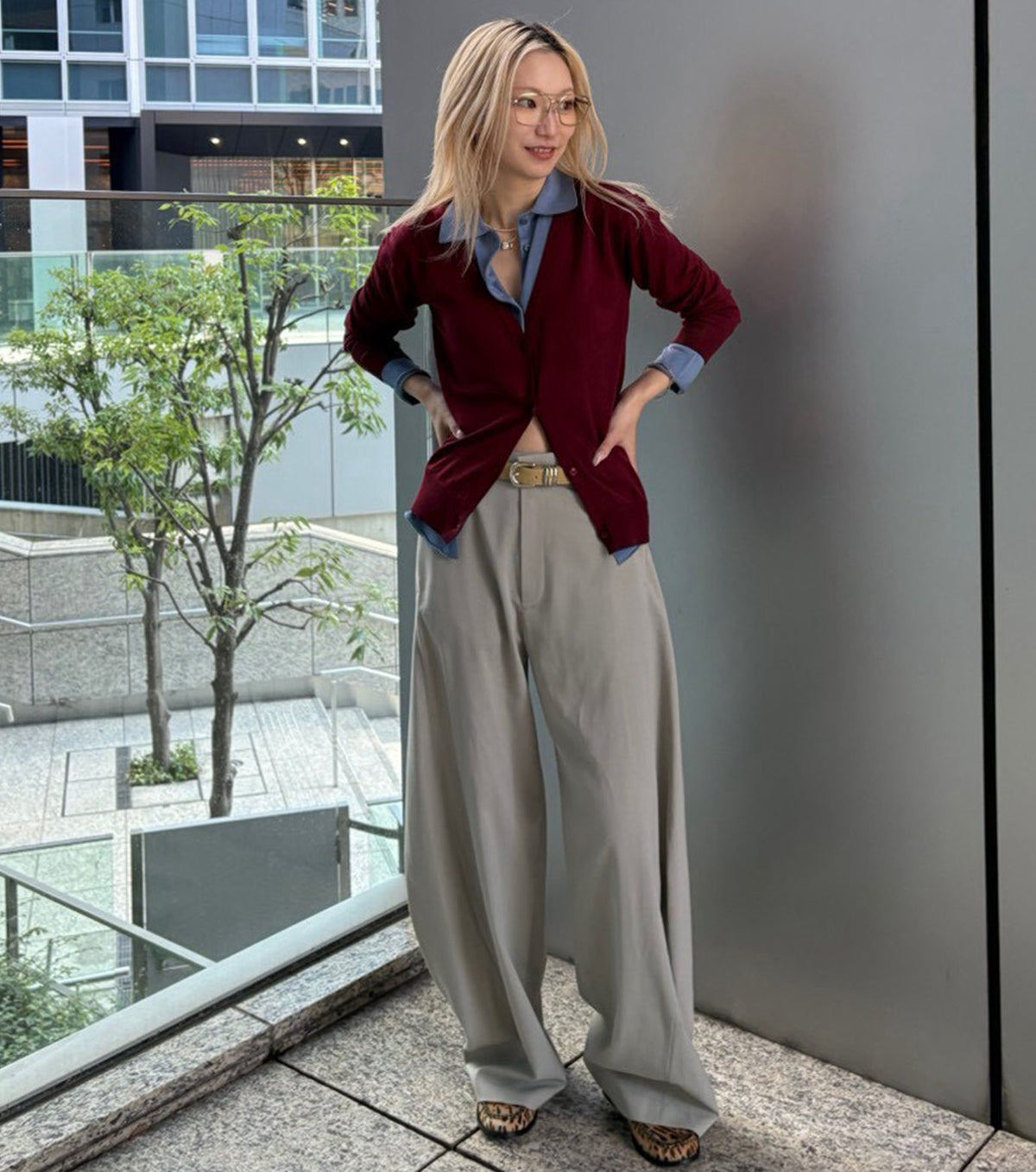 Trompe-l'oeil Cardigan