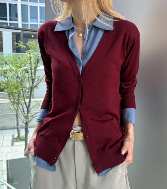 Trompe-l'oeil Cardigan