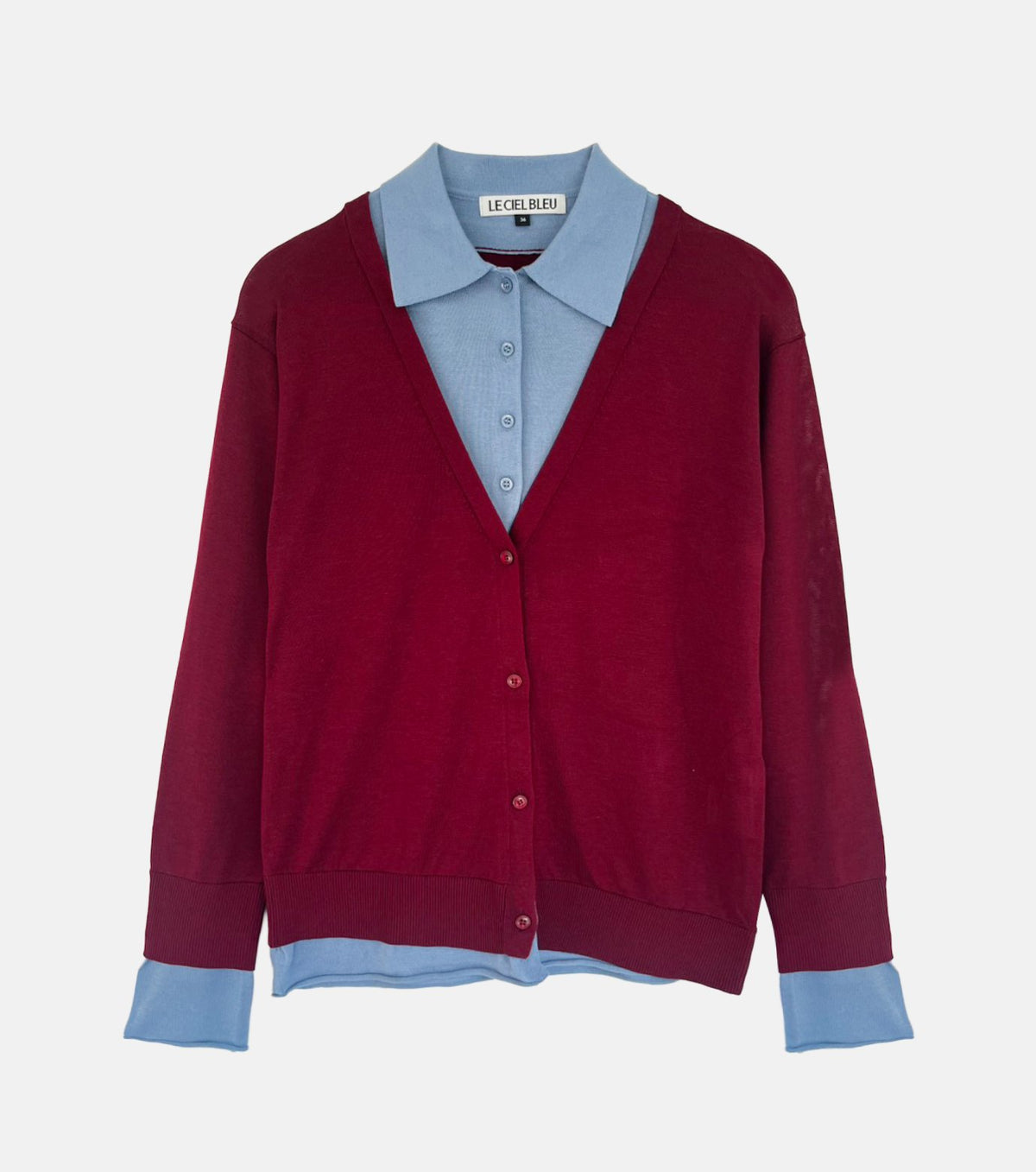 Trompe-l'oeil Cardigan