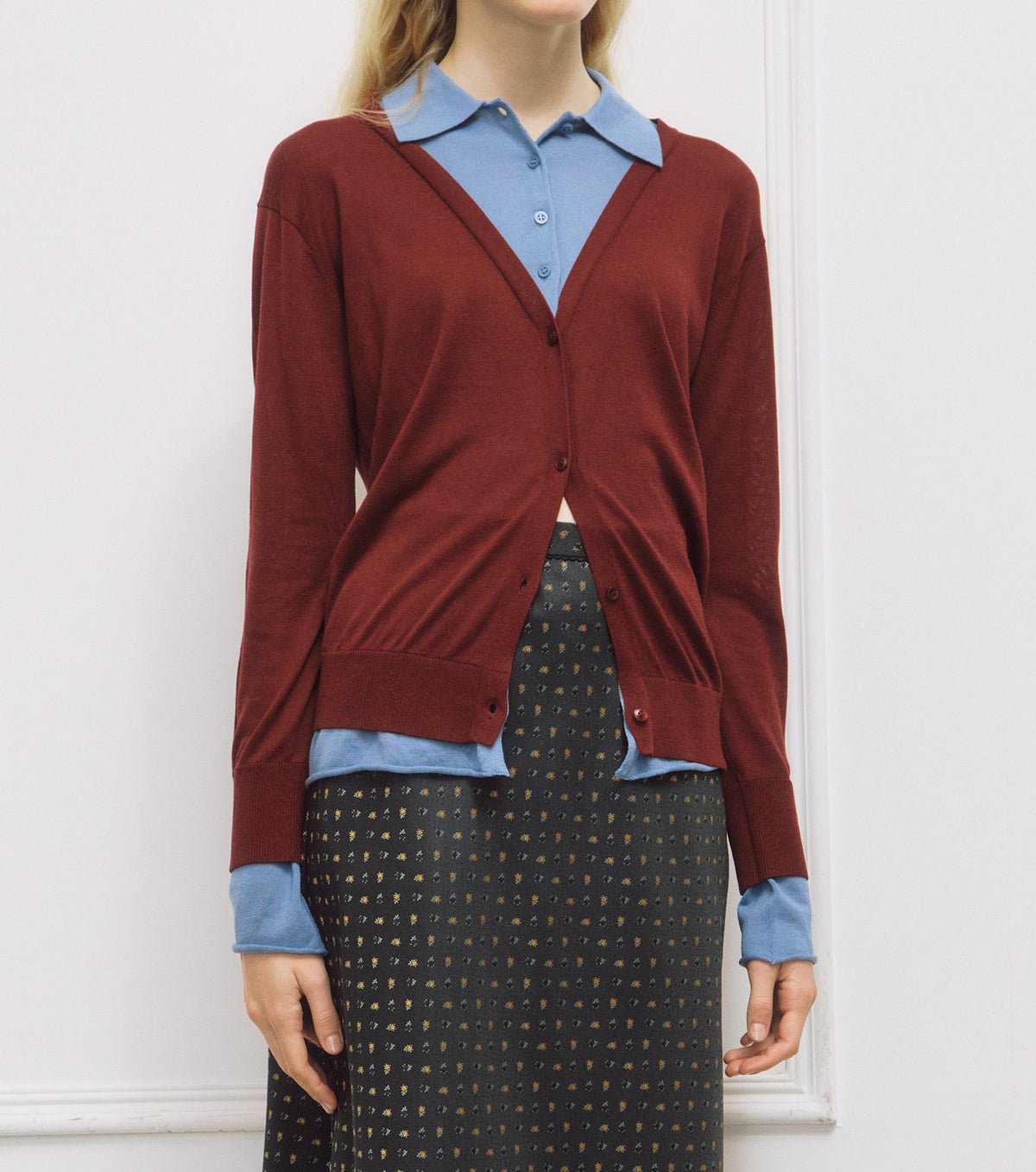 Trompe-l'oeil Cardigan