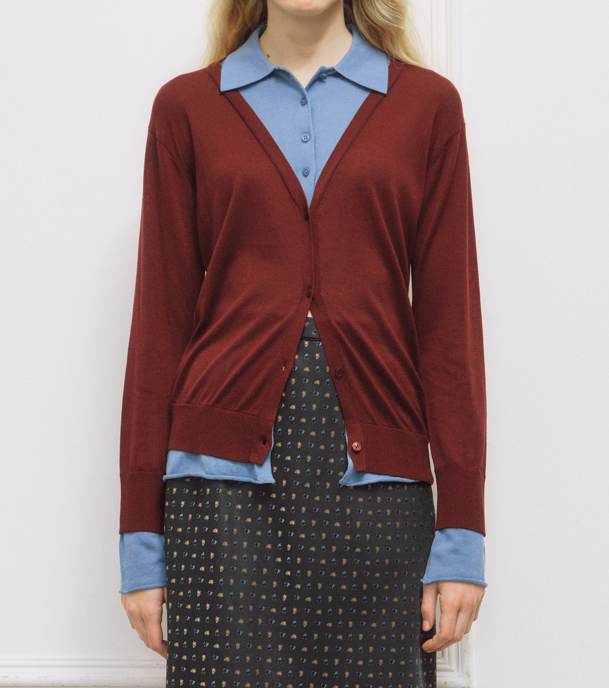 Trompe-l'oeil Cardigan