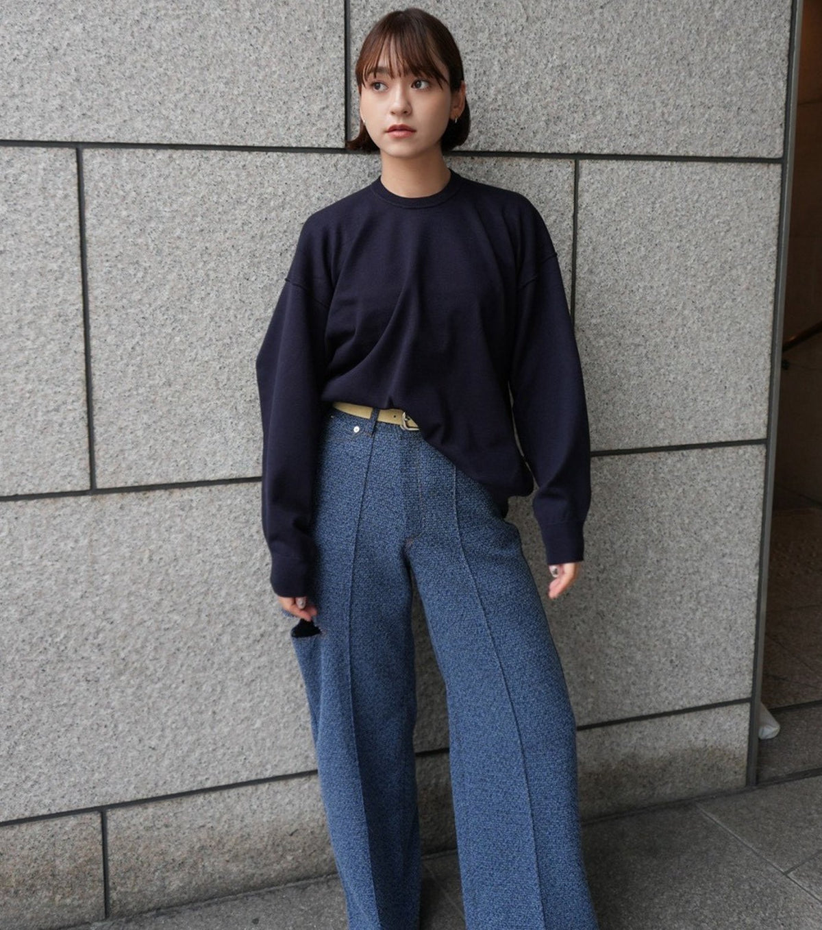 Flat-Cut Pullover