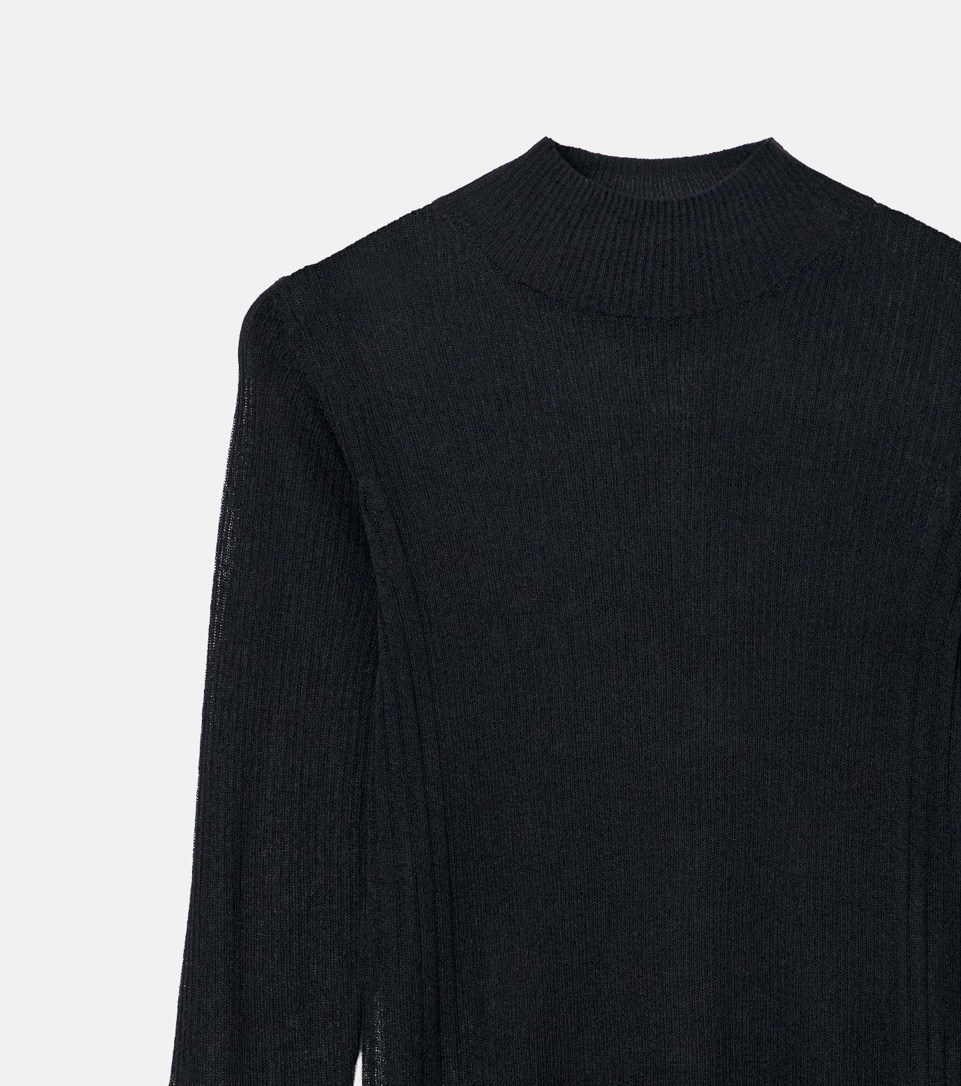 Ribbed Turtleneck