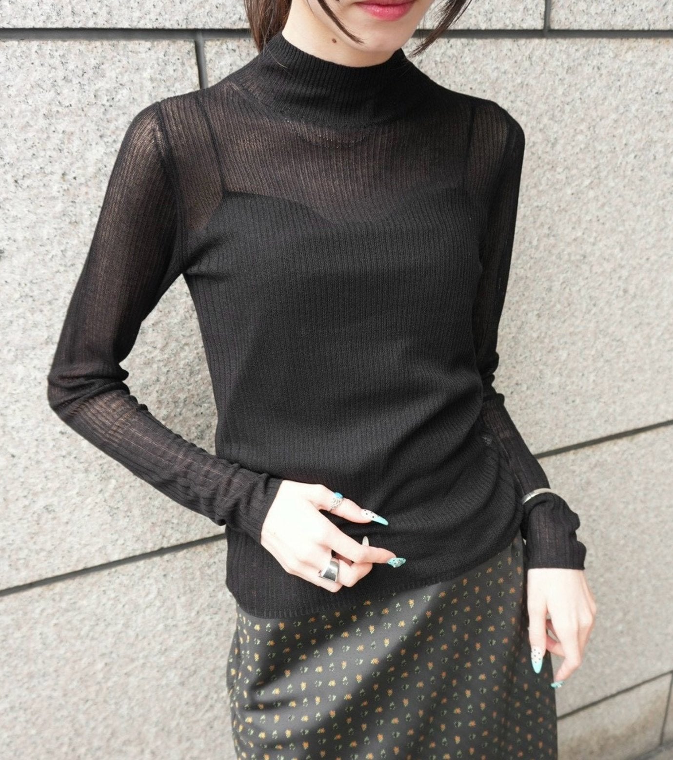 Ribbed Turtleneck