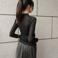 Ribbed Turtleneck