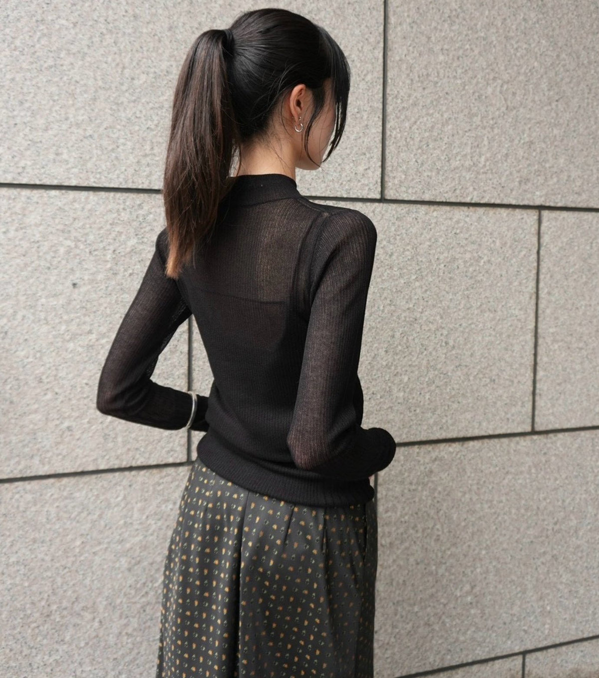 Ribbed Turtleneck