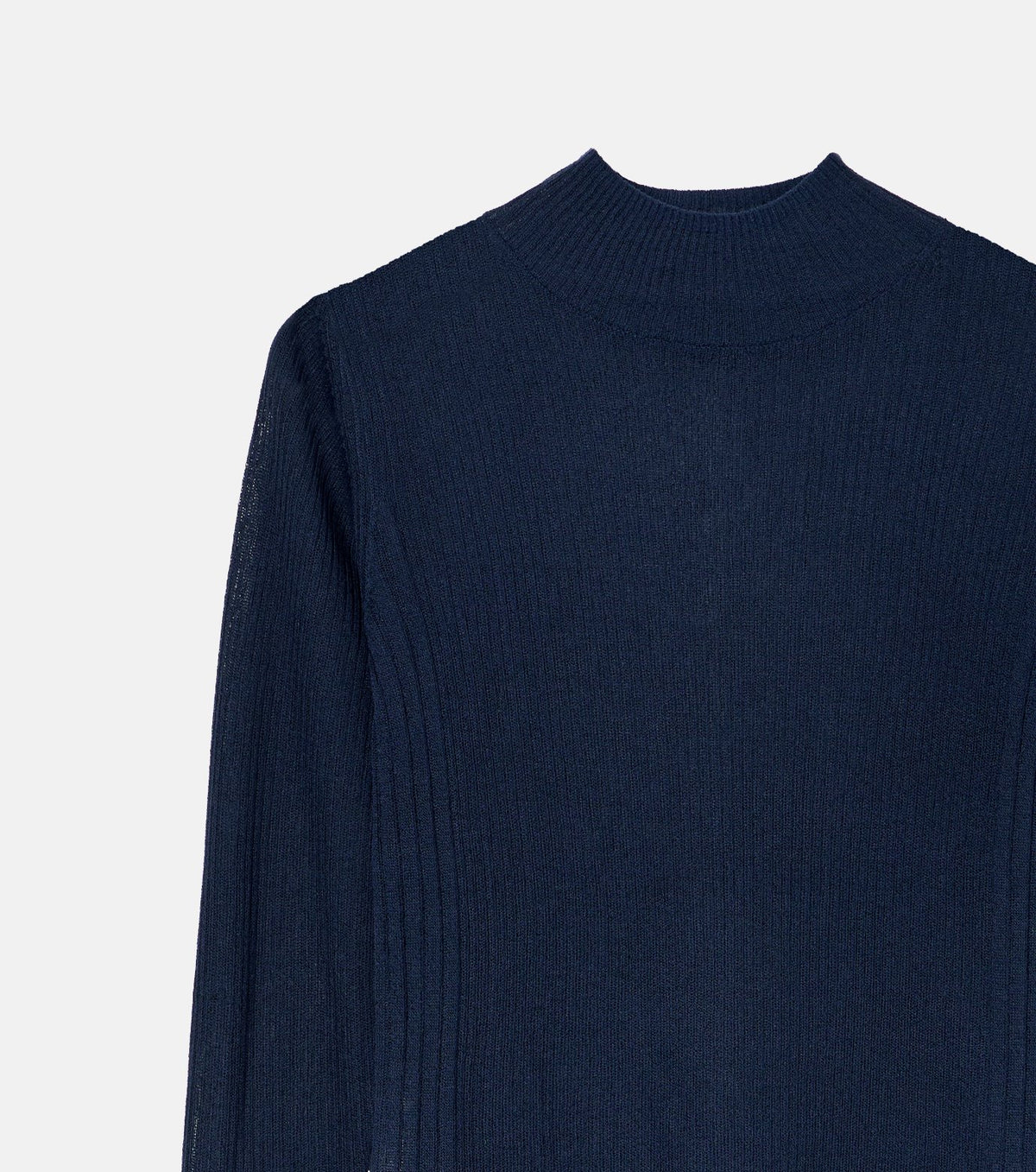 Ribbed Turtleneck