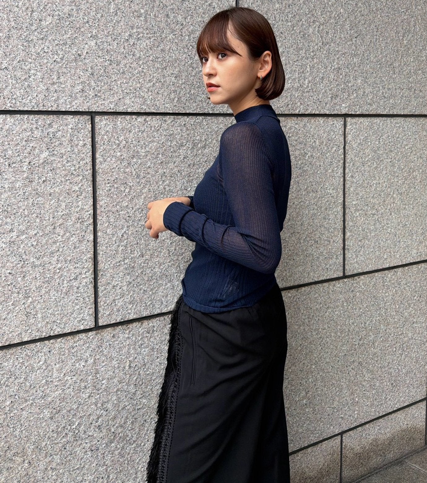 Ribbed Turtleneck