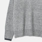 Contrast Collar V-Neck Pullover
