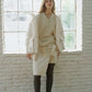 Contrast Collar V-Neck Pullover