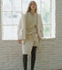 Contrast Collar V-Neck Pullover