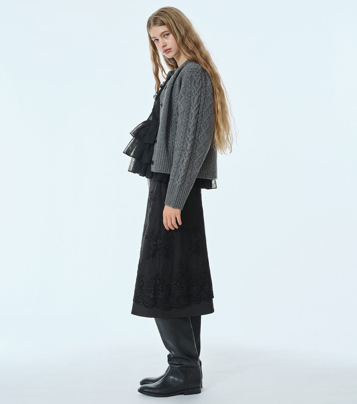 Cable Knit Cardigan