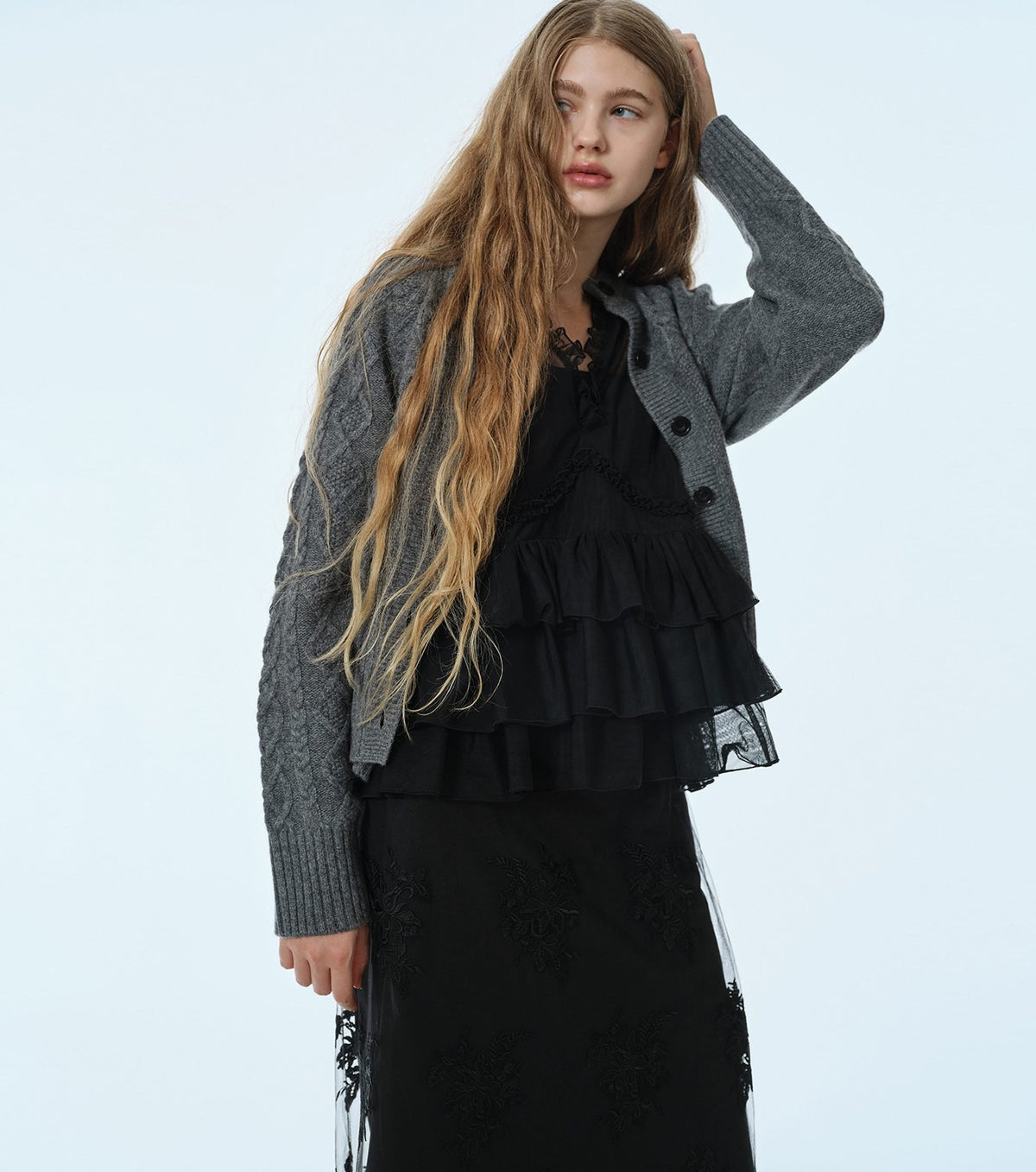 Cable Knit Cardigan