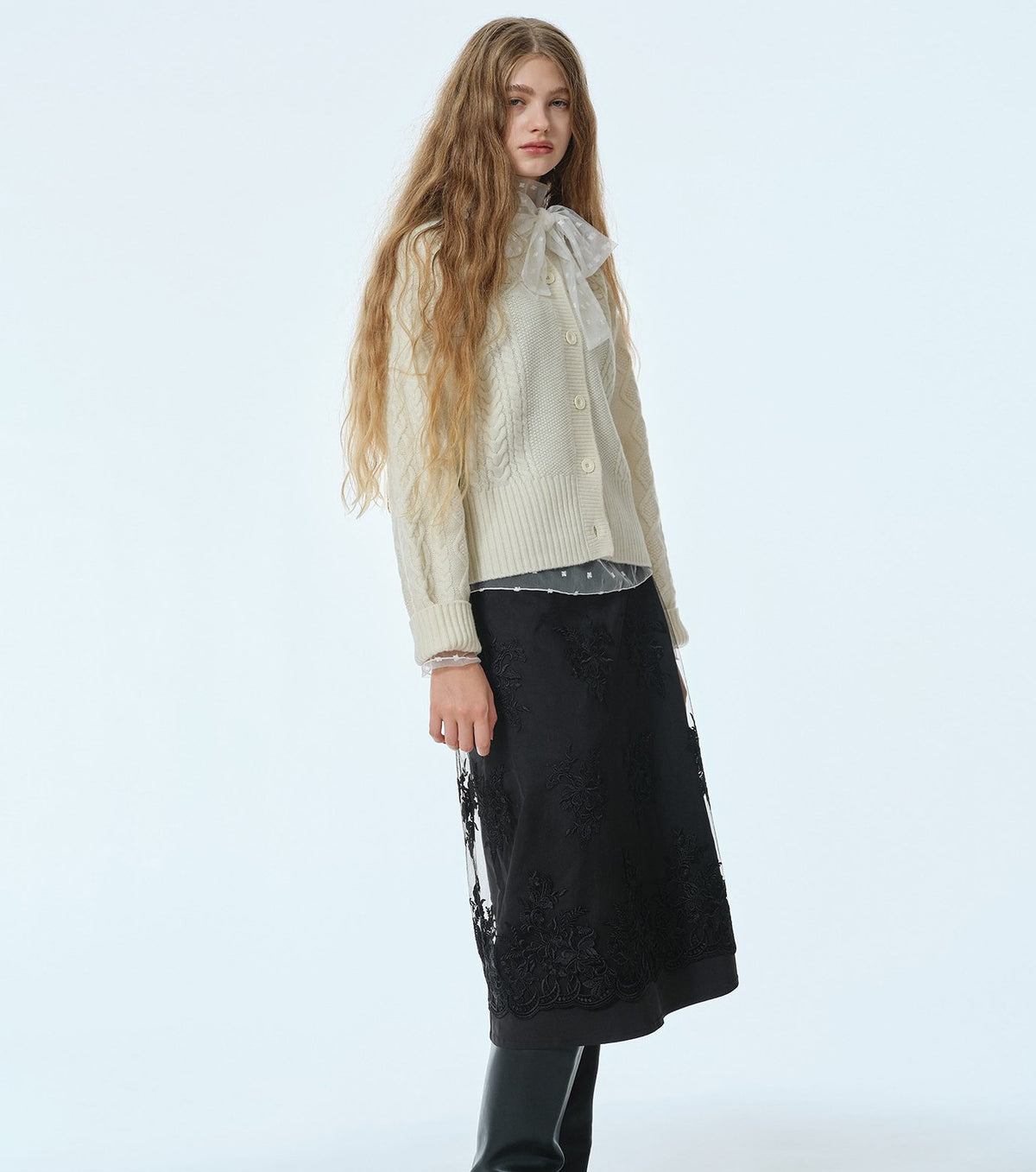 Cable Knit Cardigan