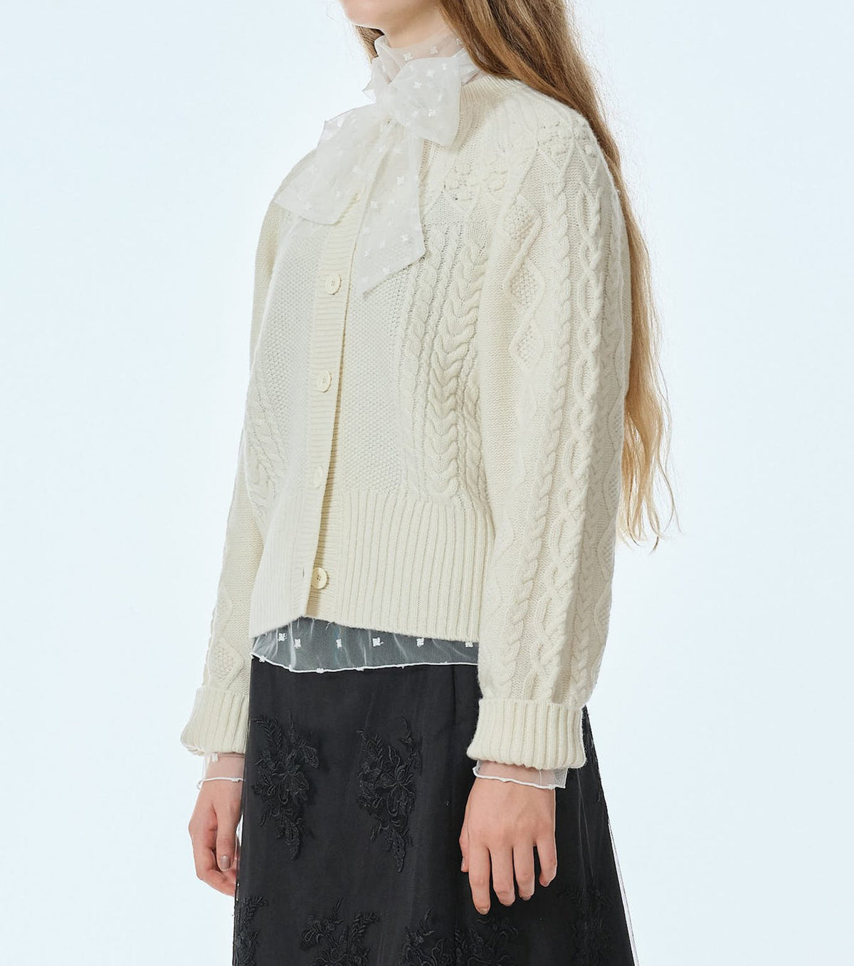 Cable Knit Cardigan