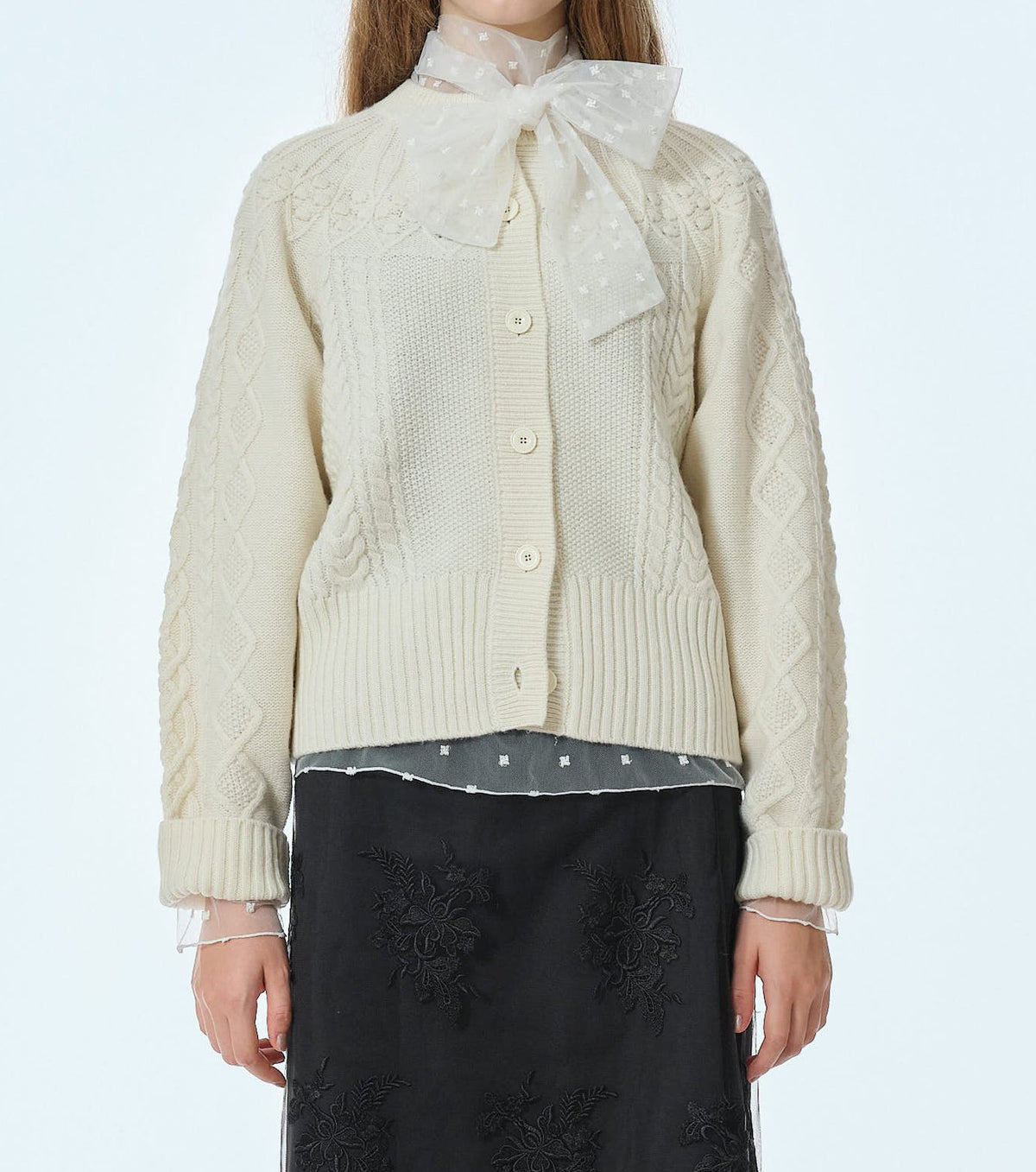 Cable Knit Cardigan