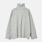 Relaxed Fit High-Neck Sweater