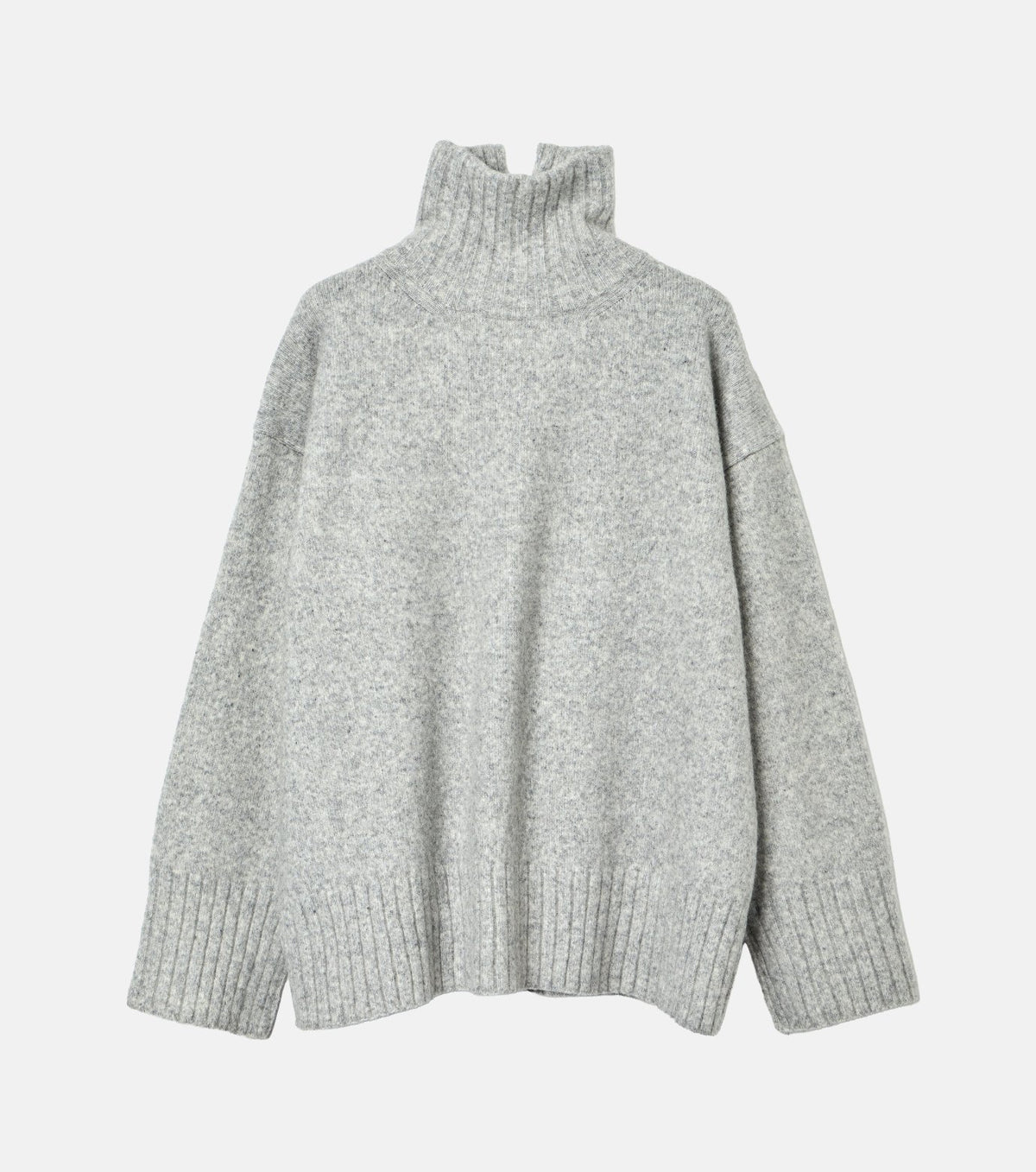 Relaxed Fit High-Neck Sweater