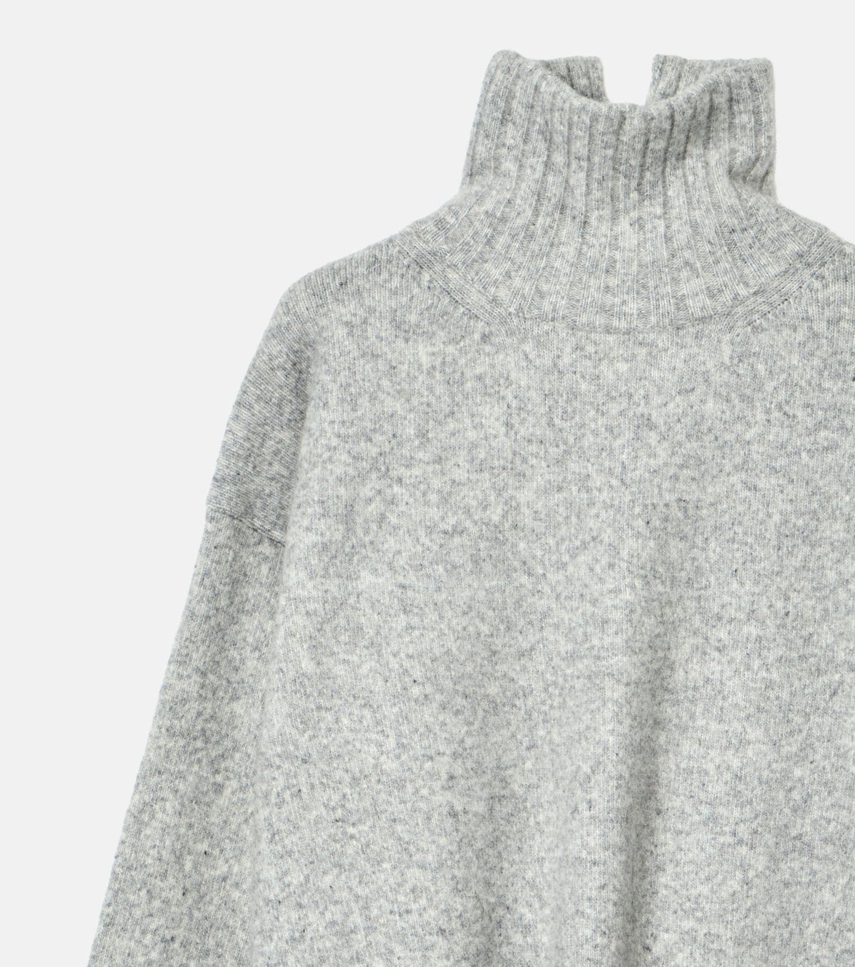 Relaxed Fit High-Neck Sweater