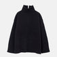 Relaxed Fit High-Neck Sweater