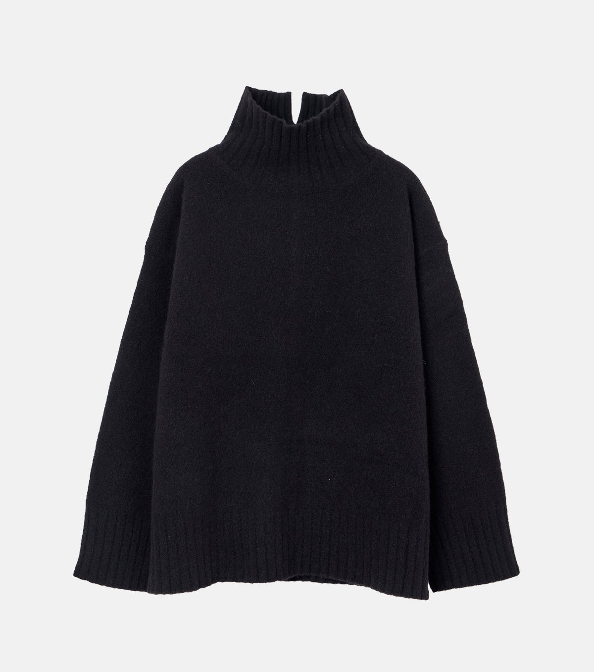 Relaxed Fit High-Neck Sweater