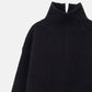 Relaxed Fit High-Neck Sweater