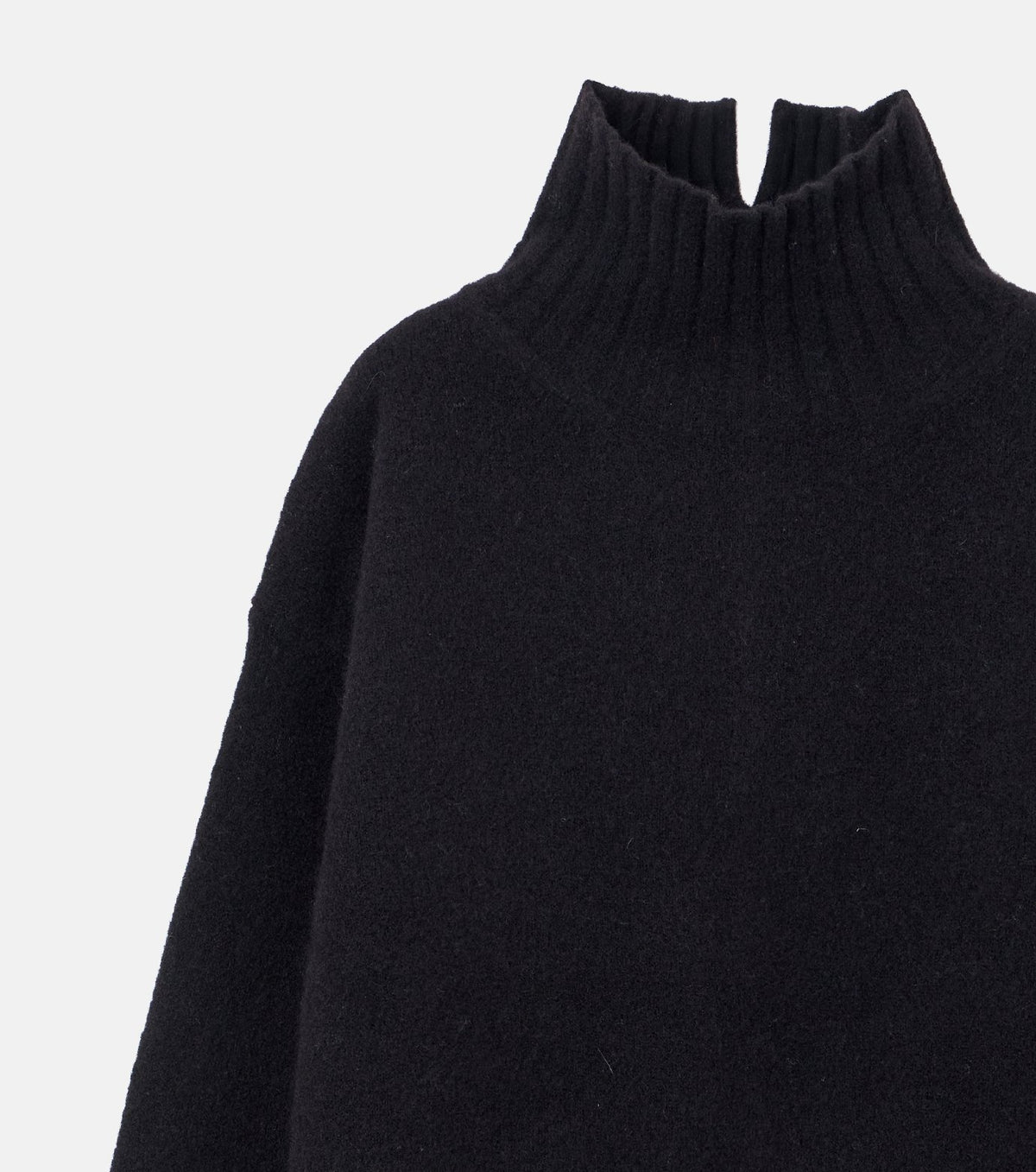 Relaxed Fit High-Neck Sweater