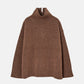 Relaxed Fit High-Neck Sweater