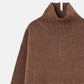 Relaxed Fit High-Neck Sweater