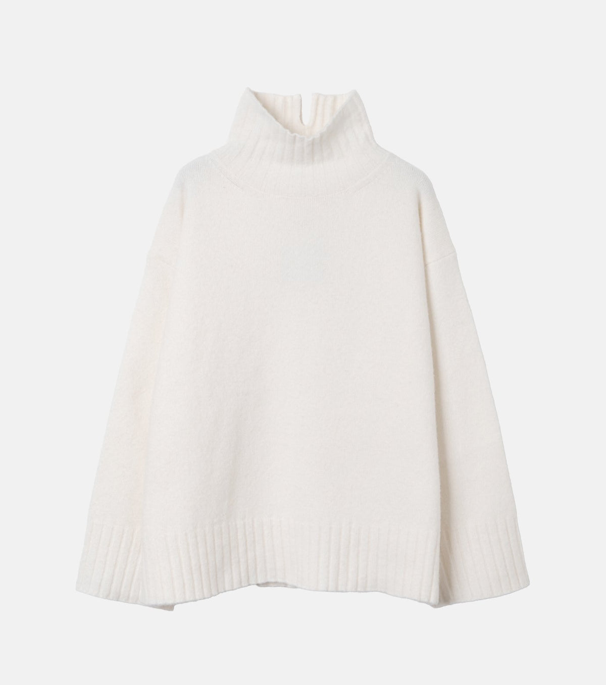 Relaxed Fit High-Neck Sweater